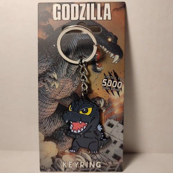 Godzilla King Of The Monsters Keychain Limited Edition Official Metal Ke… - Picture 1 of 3